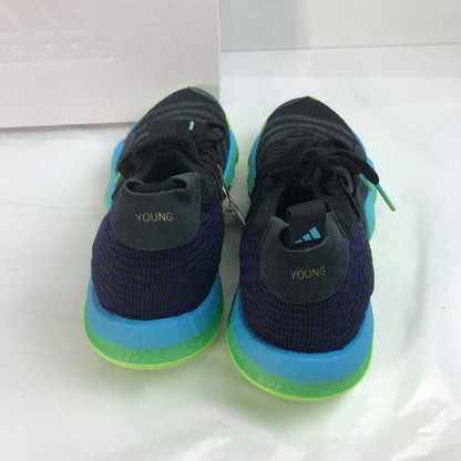 【中古美品】【メンズ】 adidas アディダス H06473 TRAE YOUNG 2 トレイ ヤング 2 スニーカー 靴 161-250824-nm-65-fuz サイズ：29.5 カラー：ブラック グリーン 万代Net店