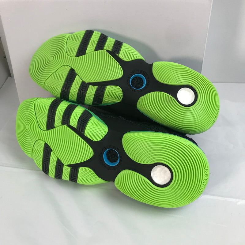 【中古美品】【メンズ】 adidas アディダス H06473 TRAE YOUNG 2 トレイ ヤング 2 スニーカー 靴 161-250824-nm-65-fuz サイズ：29.5 カラー：ブラック グリーン 万代Net店
