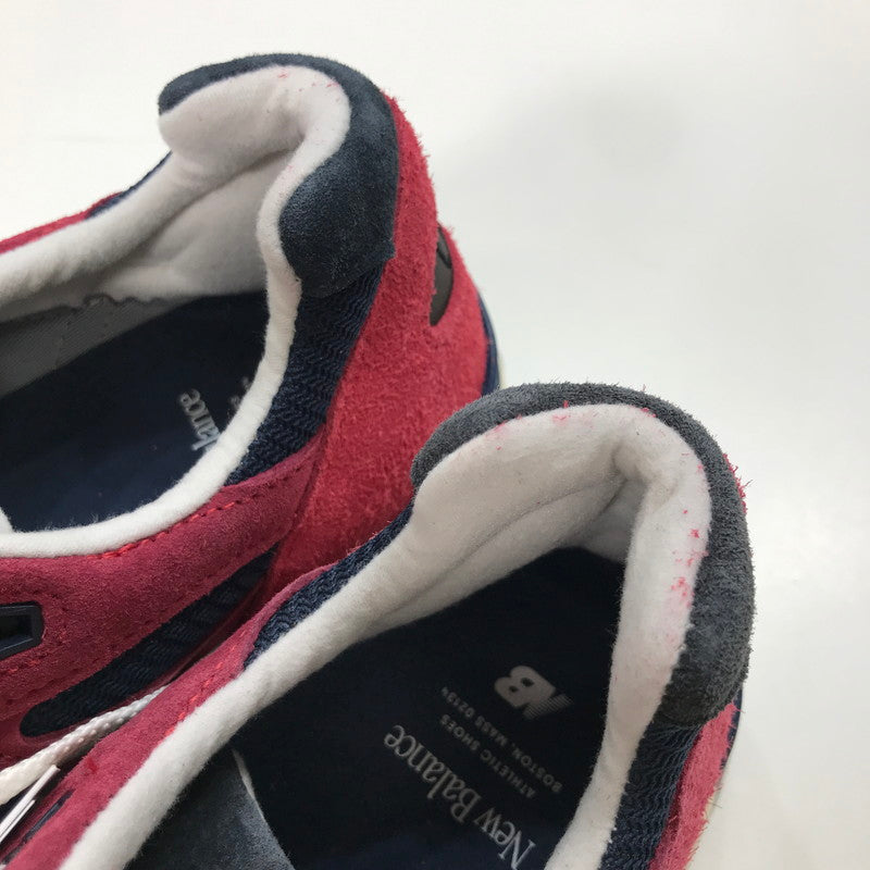 【中古美品】【メンズ】 NEW BALANCE ニューバランス M990AD2 スニーカー シューズ 靴 162-250627-mh-10-fuz サイズ：27 カラー：レッド 万代Net店
