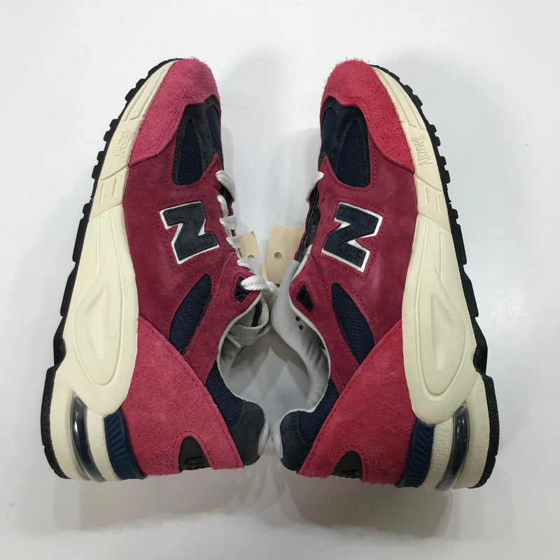 【中古美品】【メンズ】 NEW BALANCE ニューバランス M990AD2 スニーカー シューズ 靴 162-250627-mh-10-fuz サイズ：27 カラー：レッド 万代Net店