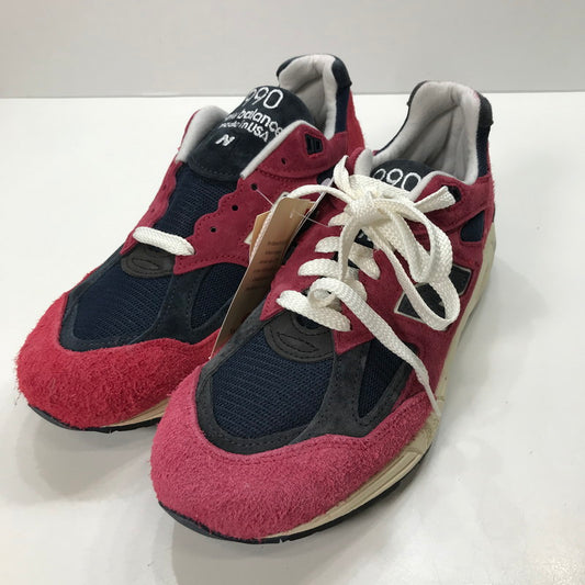 【中古美品】【メンズ】 NEW BALANCE ニューバランス M990AD2 スニーカー シューズ 靴 162-250627-mh-10-fuz サイズ：27 カラー：レッド 万代Net店