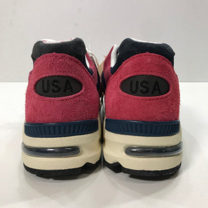 【中古美品】【メンズ】 NEW BALANCE ニューバランス M990AD2 スニーカー シューズ 靴 162-250627-mh-10-fuz サイズ：27 カラー：レッド 万代Net店