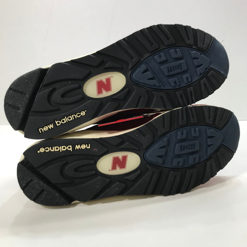 【中古美品】【メンズ】 NEW BALANCE ニューバランス M990AD2 スニーカー シューズ 靴 162-250627-mh-10-fuz サイズ：27 カラー：レッド 万代Net店