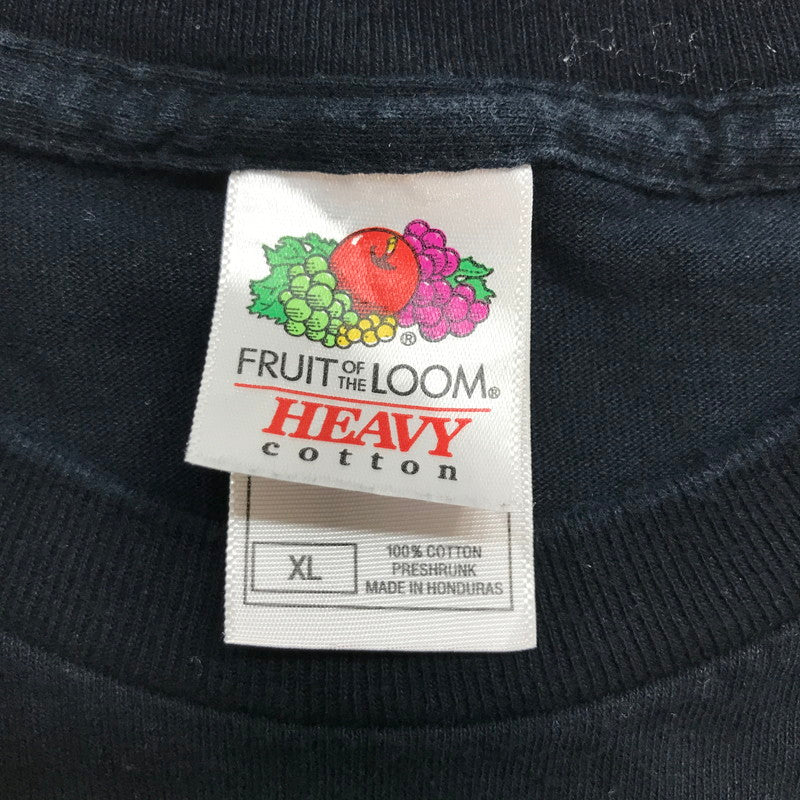 【中古品】【メンズ】  FRUIT OF THE LOOM フルーツ・オブ・ザ・ルーム DELTA "MADE IN USA" PRINCE "MUSICOLOGY TOUR" プリンス ツアー Tシャツ 半袖 古着 145-250702-mh-07-fuz サイズ：XL カラー：ブラック 万代Net店