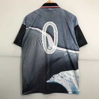 【中古品】【メンズ】  UMBRO×BAL アンブロ バル BAL-2052 SOCCER JERSEY サッカー ゲーム シャツ 半袖 古着 148-250702-mh-08-fuz サイズ：XL カラー：グレー 万代Net店