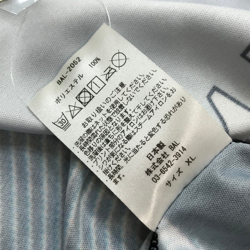 【中古品】【メンズ】  UMBRO×BAL アンブロ バル BAL-2052 SOCCER JERSEY サッカー ゲーム シャツ 半袖 古着 148-250702-mh-08-fuz サイズ：XL カラー：グレー 万代Net店
