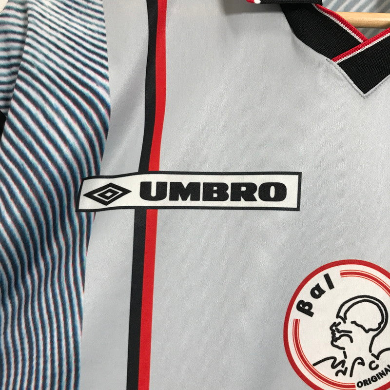 【中古品】【メンズ】  UMBRO×BAL アンブロ バル BAL-2052 SOCCER JERSEY サッカー ゲーム シャツ 半袖 古着 148-250702-mh-08-fuz サイズ：XL カラー：グレー 万代Net店