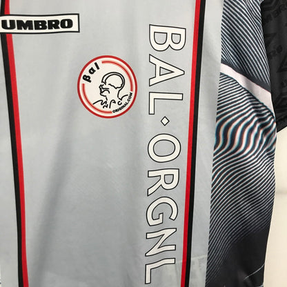 【中古品】【メンズ】  UMBRO×BAL アンブロ バル BAL-2052 SOCCER JERSEY サッカー ゲーム シャツ 半袖 古着 148-250702-mh-08-fuz サイズ：XL カラー：グレー 万代Net店