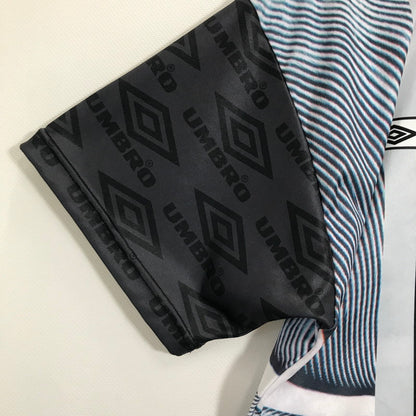 【中古品】【メンズ】  UMBRO×BAL アンブロ バル BAL-2052 SOCCER JERSEY サッカー ゲーム シャツ 半袖 古着 148-250702-mh-08-fuz サイズ：XL カラー：グレー 万代Net店