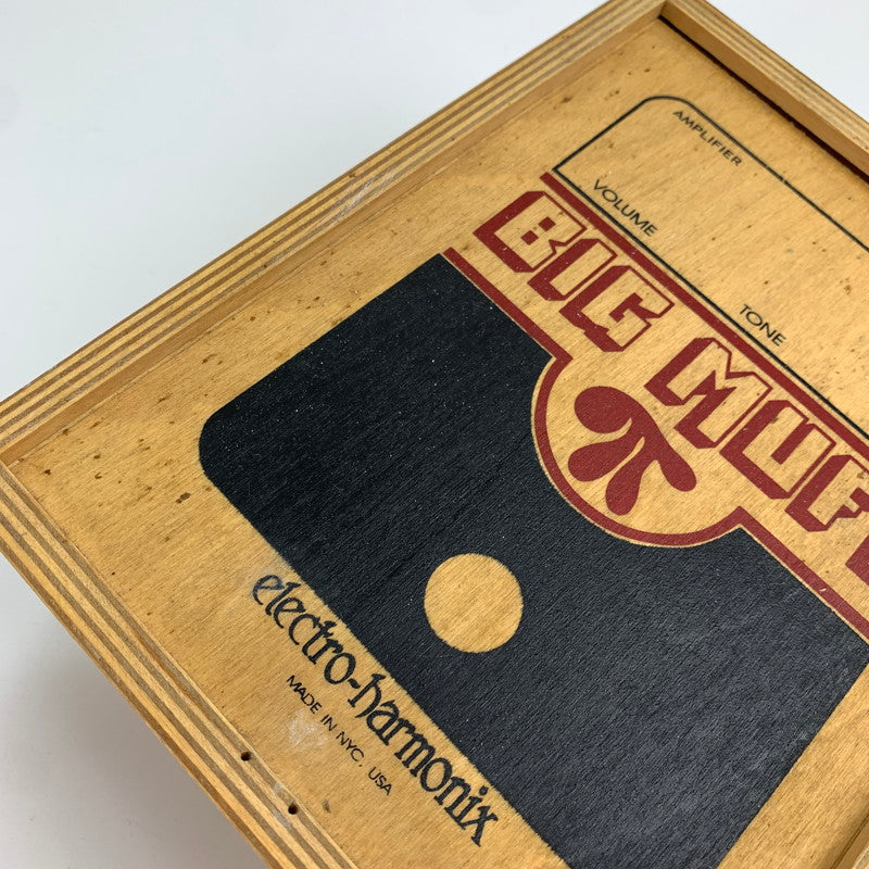 【現状渡し品】 ELECTRO-HARMONIX Little Big Muff エレクトロハーモニクス ビッグマフ 木箱仕様 動作未確認品 ※木箱にカビのような傷み・本体にキズやサビあり 114-261024-io-21-fuz 万代Net店