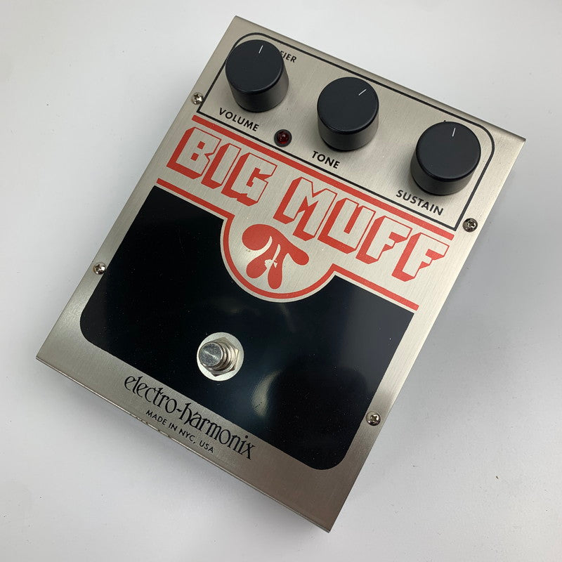【現状渡し品】 ELECTRO-HARMONIX Little Big Muff エレクトロハーモニクス ビッグマフ 木箱仕様 動作未確認品 ※木箱にカビのような傷み・本体にキズやサビあり 114-261024-io-21-fuz 万代Net店