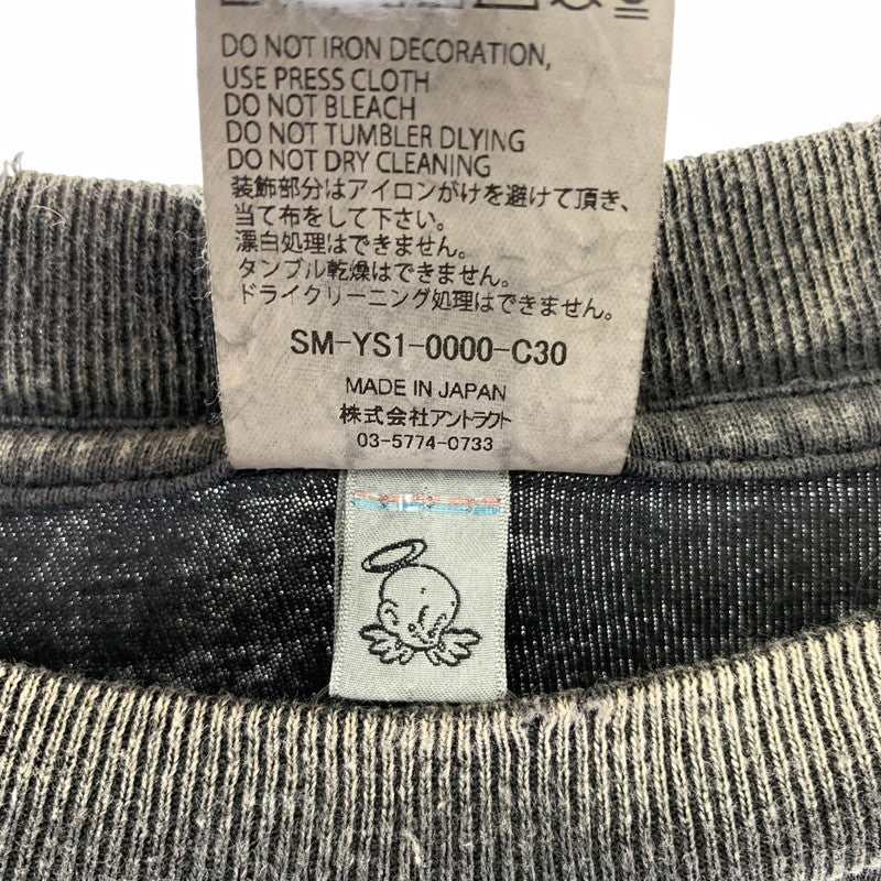【中古品】【メンズ】 セント マイケル 24AW SAINT MICHAEL SM-YS1-0000-C30 PT_LS TEE PLUTO ロングスリーブTシャツ ロンT 長袖 TEE 140-260111-nm-04-fuz サイズ：XL 万代Net店