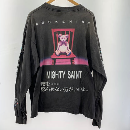 【中古品】【メンズ】 セント マイケル 24AW SAINT MICHAEL SM-YS1-0000-C30 PT_LS TEE PLUTO ロングスリーブTシャツ ロンT 長袖 TEE 140-260111-nm-04-fuz サイズ：XL 万代Net店