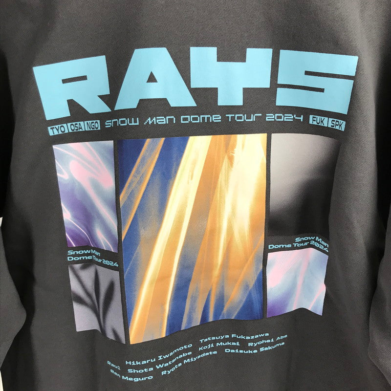 【中古品】【メンズ/レディース】 SnowMan スノーマン パーカー Dome Tour 2024 RAYS グッズ 086-260108-io-30-fuz 万代Net店