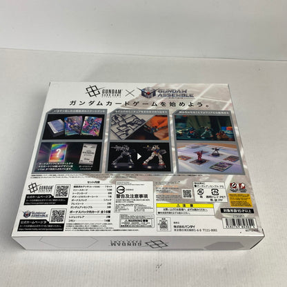【未使用品】 ガンダムカードゲーム スタートデッキ ガンダムアッセンブルセット Heroic Beginnings 【ST01A】 080-251029-ky-23-fuz 万代Net店
