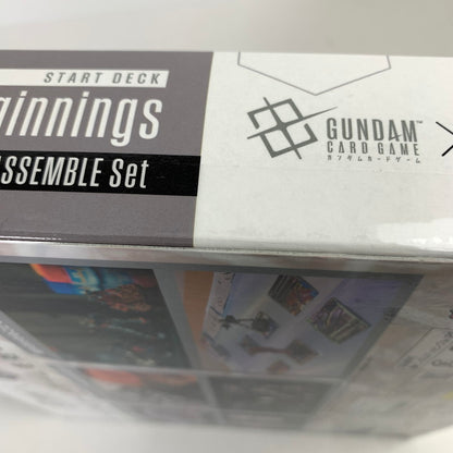 【未使用品】 ガンダムカードゲーム スタートデッキ ガンダムアッセンブルセット Heroic Beginnings 【ST01A】 080-251029-ky-23-fuz 万代Net店