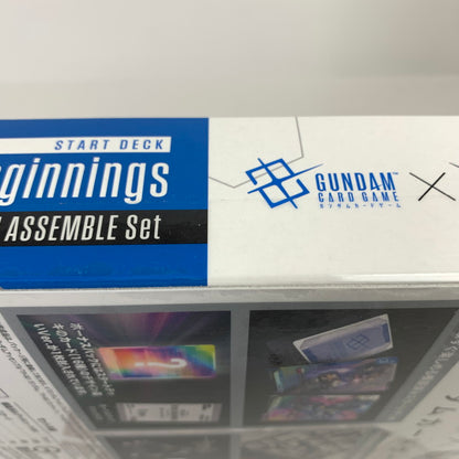 【未使用品】 ガンダムカードゲーム スタートデッキ ガンダムアッセンブルセット Heroic Beginnings 【ST01A】 080-251029-ky-23-fuz 万代Net店