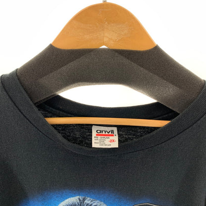 【中古品】【メンズ】 ANVIL THE ROLLING STONES BRIDGES TO BABYLON T-SHIRT アンビル ローリング ストーンズ 145-250713-st-03-fuz サイズ：2X カラー：ブラック 万代Net店