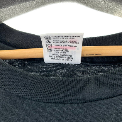 【中古品】【メンズ】 ANVIL THE ROLLING STONES BRIDGES TO BABYLON T-SHIRT アンビル ローリング ストーンズ 145-250713-st-03-fuz サイズ：2X カラー：ブラック 万代Net店