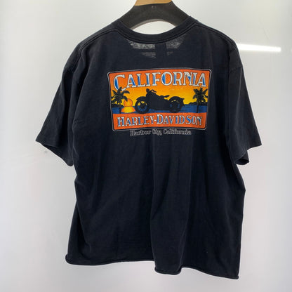 【中古品】【メンズ】 HARLEY DAVIDSON EVOLUTION REVOLUTION THUNDER T-SHIRT ハレー ダビットソン 145-250713-st-01-fuz サイズ：XXL カラー：ブラック 万代Net店