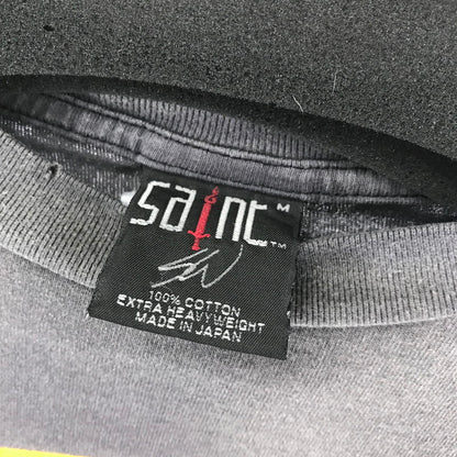 【中古品】【メンズ】  SAINT MICHAEL×SEAN WOTHERSPOON セントマイケル  ショーン ウェザースプーン SM-YS8-0000-C17 LS TEE 24SS 長袖 Tシャツ ロンT トップス 古着 140-250716-nm-01-fuz サイズ：M カラー：ブラック 万代Net店