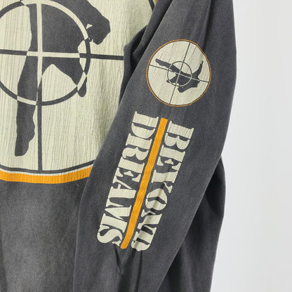 【中古品】【メンズ】  SAINT MICHAEL×SEAN WOTHERSPOON セントマイケル  ショーン ウェザースプーン SM-YS8-0000-C17 LS TEE 24SS 長袖 Tシャツ ロンT トップス 古着 140-250716-nm-01-fuz サイズ：M カラー：ブラック 万代Net店