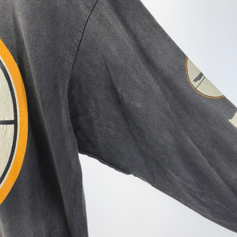 【中古品】【メンズ】  SAINT MICHAEL×SEAN WOTHERSPOON セントマイケル  ショーン ウェザースプーン SM-YS8-0000-C17 LS TEE 24SS 長袖 Tシャツ ロンT トップス 古着 140-250716-nm-01-fuz サイズ：M カラー：ブラック 万代Net店