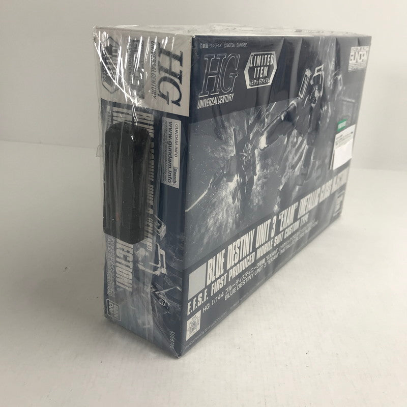 【中古品】 内袋未開封 HG RX-79BD-3 ブルーディスティニー3号機 ”EXAM” メタリックグロスインジェクション プラモデル プラモ 058-260221-ks-06-fuzh 万代Net店
