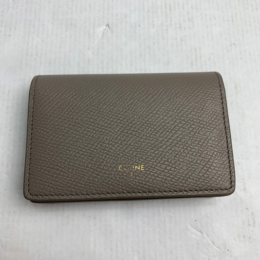 【中古品】【メンズ】 CELINE 10J81 カードケース 財布 セリーヌ 181-250831-st-15-fuz カラー：グレー 万代Net店