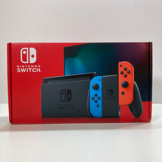 【中古品】 Nintendo Switch ニンテンドー スイッチ 本体 Joy-Con (L) ネオンブルー (R) ネオンレッド 2019モデル ゲーム 034-250717-mh-09-fuz 万代Net店