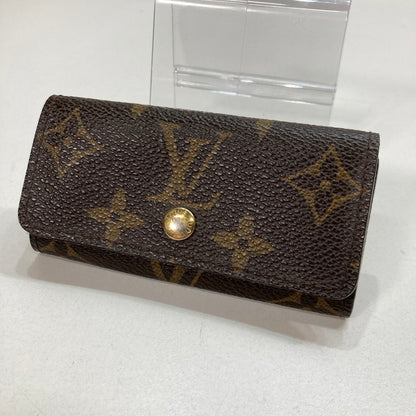 【中古品】【メンズ/レディース】 LOUIS VUITTON ルイ・ヴィトン M62631 モノグラム ミュルティクレ4 4連 キーケース 179-250717-mh-07-fuz カラー：ブラウン 万代Net店