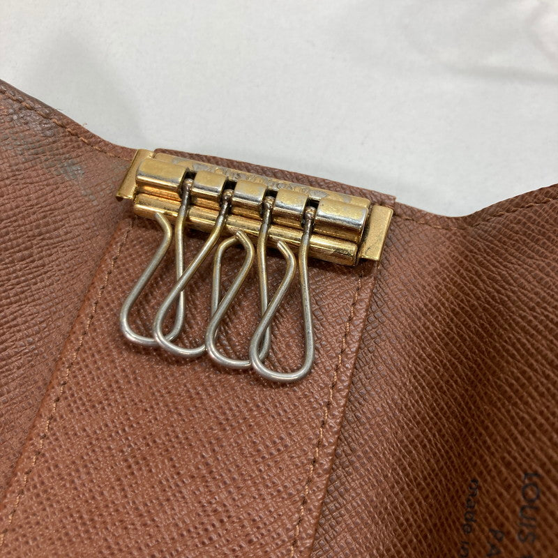 【中古品】【メンズ/レディース】 LOUIS VUITTON ルイ・ヴィトン M62631 モノグラム ミュルティクレ4 4連 キーケース 179-250717-mh-07-fuz カラー：ブラウン 万代Net店