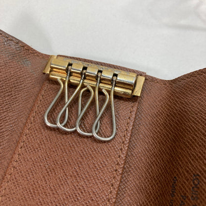 【中古品】【メンズ/レディース】 LOUIS VUITTON ルイ・ヴィトン M62631 モノグラム ミュルティクレ4 4連 キーケース 179-250717-mh-07-fuz カラー：ブラウン 万代Net店