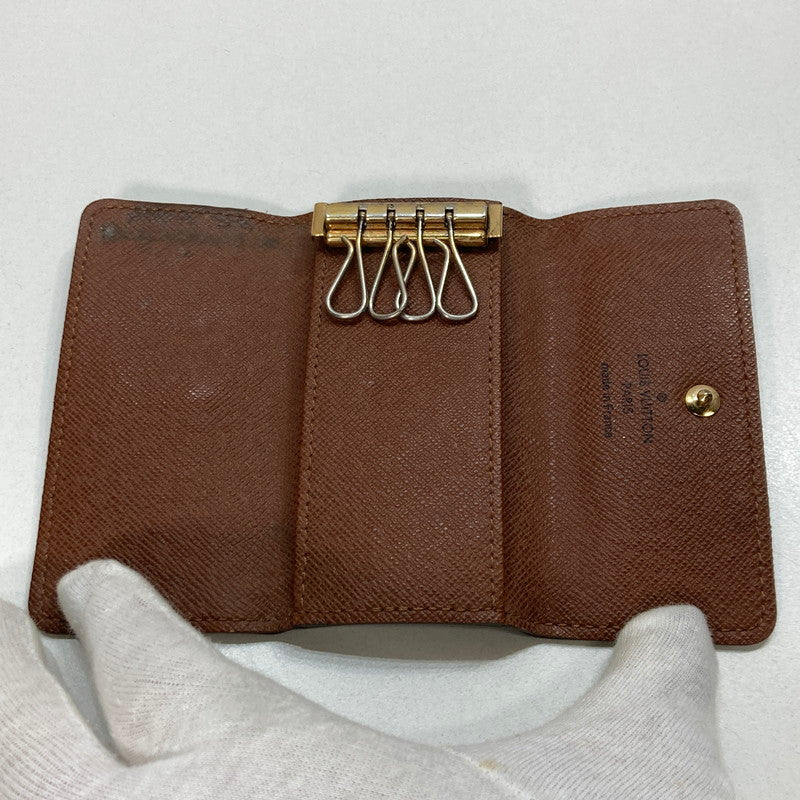 【中古品】【メンズ/レディース】 LOUIS VUITTON ルイ・ヴィトン M62631 モノグラム ミュルティクレ4 4連 キーケース 179-250717-mh-07-fuz カラー：ブラウン 万代Net店