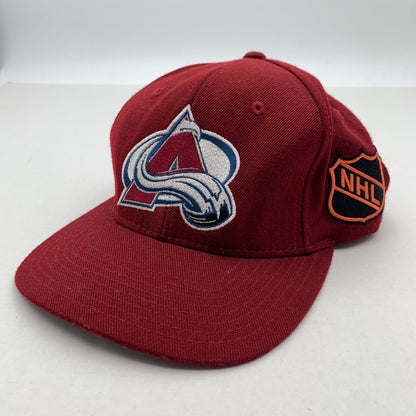 【中古品】【メンズ/レディース】 STARTER スターター COLORADO AVALANCHE コロラドアバランチ CAP キャップ 帽子 185-260508-ny-03-fuzh カラー：ワインレッド 万代Net店