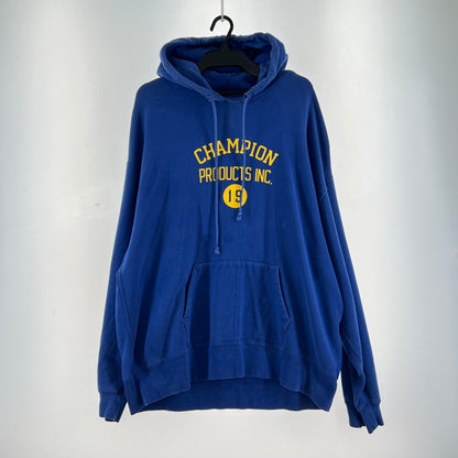 【中古品】【メンズ】 CHAMPION チャンピオン パーカー フーディー NAVY SIZE:XL ※シミ・毛玉有 148-260919-io-21-fuzh カラー：ネイビー 万代Net店