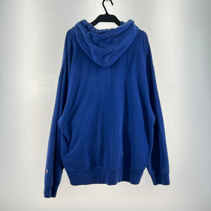 【中古品】【メンズ】 CHAMPION チャンピオン パーカー フーディー NAVY SIZE:XL ※シミ・毛玉有 148-260919-io-21-fuzh カラー：ネイビー 万代Net店
