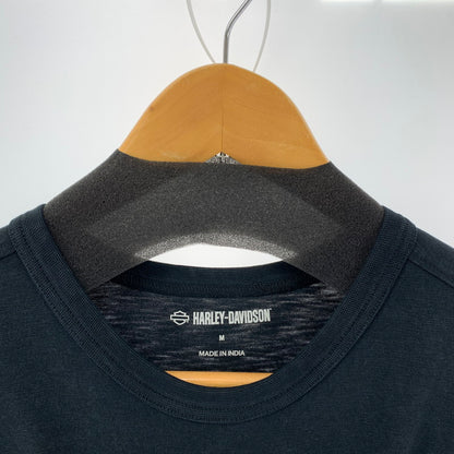 【中古品】【メンズ】 HARLEY-DAVIDSON BAR＆SHIELD TEE ハーレーダビットソン 145-250720-st-08-fuz サイズ：M カラー：ブラック 万代Net店