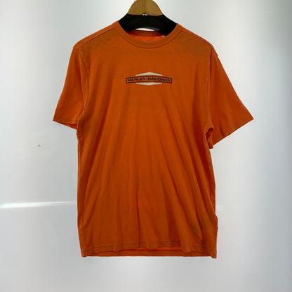 【中古品】【メンズ】 HARLEY-DAVIDSON SS TEE ハーレーダビットソン 145-250720-st-19-fuz サイズ：M カラー：オレンジ 万代Net店