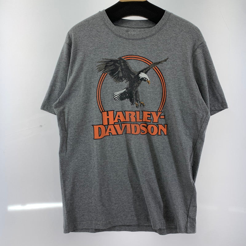 【中古品】【メンズ】 HARLEY-DAVIDSON SS TEE ハーレーダビットソン 145-250720-st-11-fuz サイズ：L カラー：グレー 万代Net店