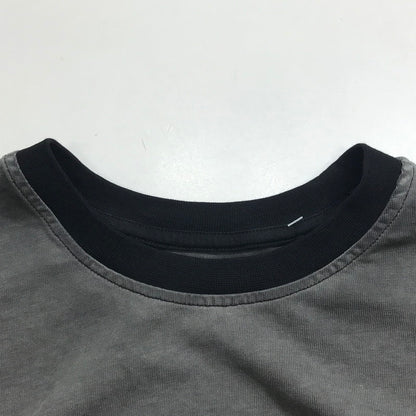 【中古品】【メンズ】  HARLEY-DAVIDSON ハーレーダビッドソン LRON BAND TEE ロゴ  Tシャツ 長袖 ロンT トップス 古着 145-250718-mh-02-fuz サイズ：M カラー：グレー ブラック 万代Net店