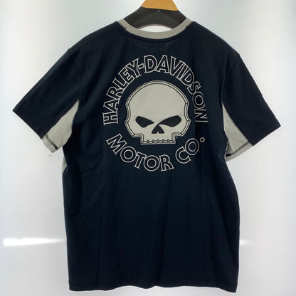 【中古品】【メンズ】 HARLEY-DAVIDSON SKULL SS TEE ハーレーダビットソン 145-250720-st-13-fuz サイズ：L カラー：グレー 万代Net店