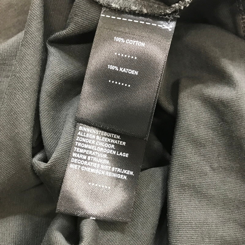 【中古品】【メンズ】 HARLEY-DAVIDSON ハーレーダビッドソン COLORBLOCK DESIGN LS TEE ロゴ Tシャツ 長袖 ロンT トップス 古着 145-250718-mh-01-fuz サイズ：M カラー：グレー ブラック 万代Net店