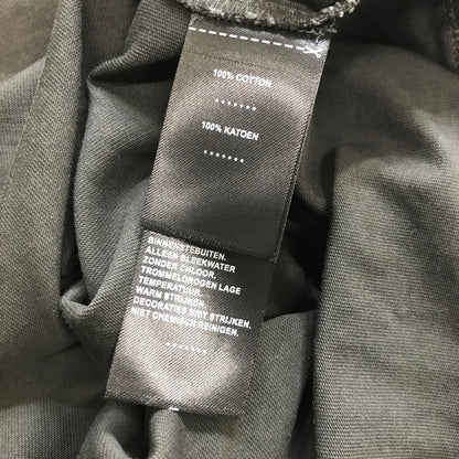 【中古品】【メンズ】 HARLEY-DAVIDSON ハーレーダビッドソン COLORBLOCK DESIGN LS TEE ロゴ Tシャツ 長袖 ロンT トップス 古着 145-250718-mh-01-fuz サイズ：M カラー：グレー ブラック 万代Net店
