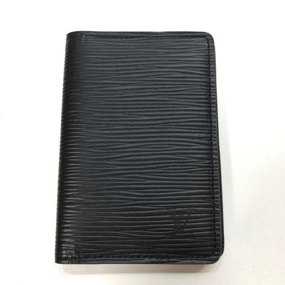 【中古品】【メンズ】 LOUIS VUITTON ルイ・ヴィトン M60642 エピ カードケース オーガナイザードゥ ポッシュ RFID 本体のみ イニシャル入り 179-250718-mh-08-fuz カラー：ブラック 万代Net店