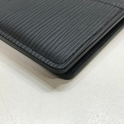 【中古品】【メンズ】 LOUIS VUITTON ルイ・ヴィトン M60642 エピ カードケース オーガナイザードゥ ポッシュ RFID 本体のみ イニシャル入り 179-250718-mh-08-fuz カラー：ブラック 万代Net店