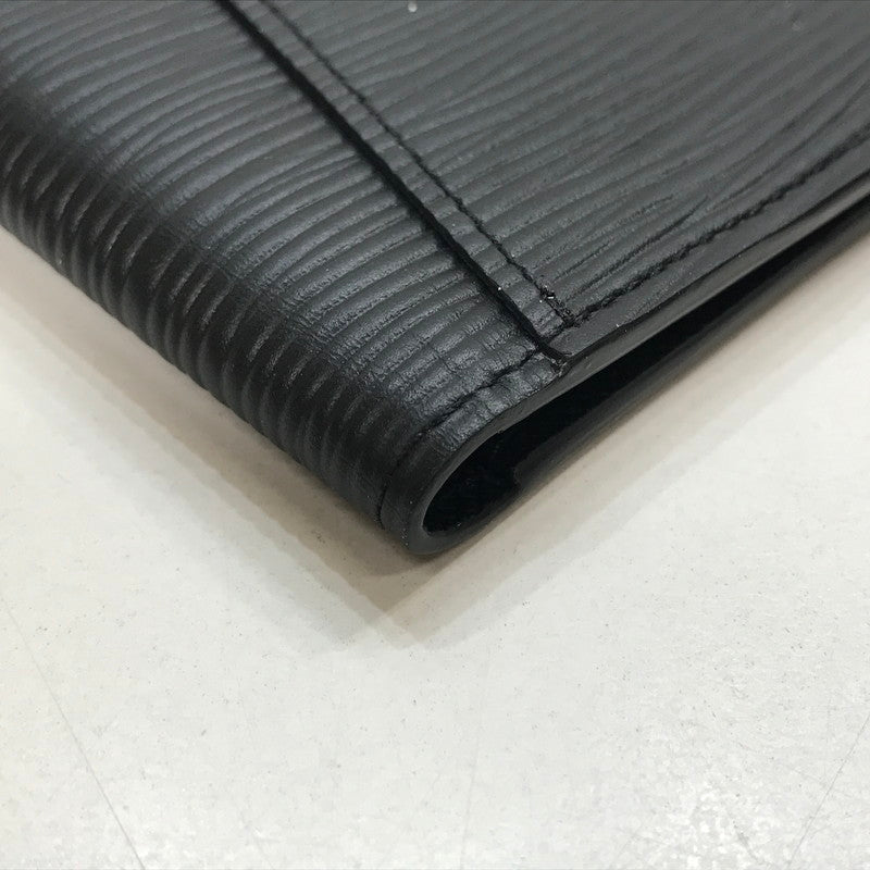 【中古品】【メンズ】 LOUIS VUITTON ルイ・ヴィトン M60642 エピ カードケース オーガナイザードゥ ポッシュ RFID 本体のみ イニシャル入り 179-250718-mh-08-fuz カラー：ブラック 万代Net店