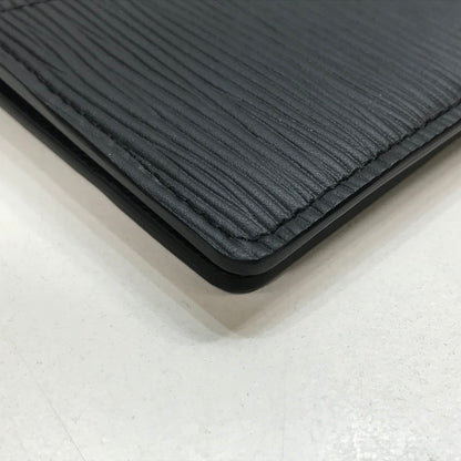 【中古品】【メンズ】 LOUIS VUITTON ルイ・ヴィトン M60642 エピ カードケース オーガナイザードゥ ポッシュ RFID 本体のみ イニシャル入り 179-250718-mh-08-fuz カラー：ブラック 万代Net店