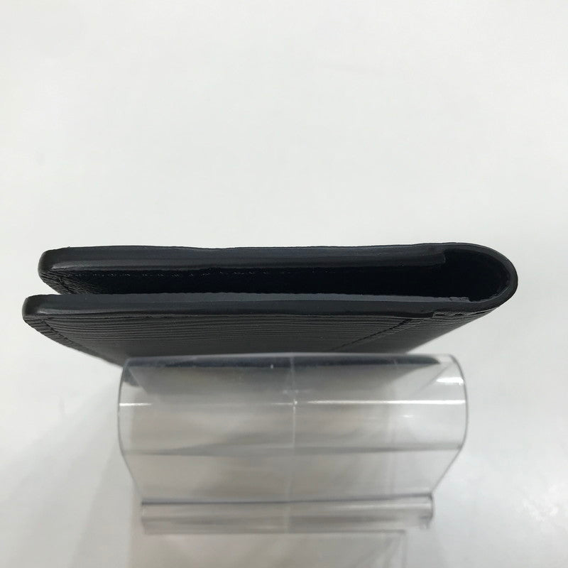 【中古品】【メンズ】 LOUIS VUITTON ルイ・ヴィトン M60642 エピ カードケース オーガナイザードゥ ポッシュ RFID 本体のみ イニシャル入り 179-250718-mh-08-fuz カラー：ブラック 万代Net店