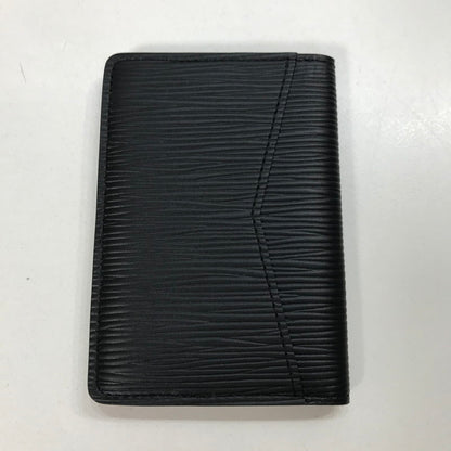 【中古品】【メンズ】 LOUIS VUITTON ルイ・ヴィトン M60642 エピ カードケース オーガナイザードゥ ポッシュ RFID 本体のみ イニシャル入り 179-250718-mh-08-fuz カラー：ブラック 万代Net店